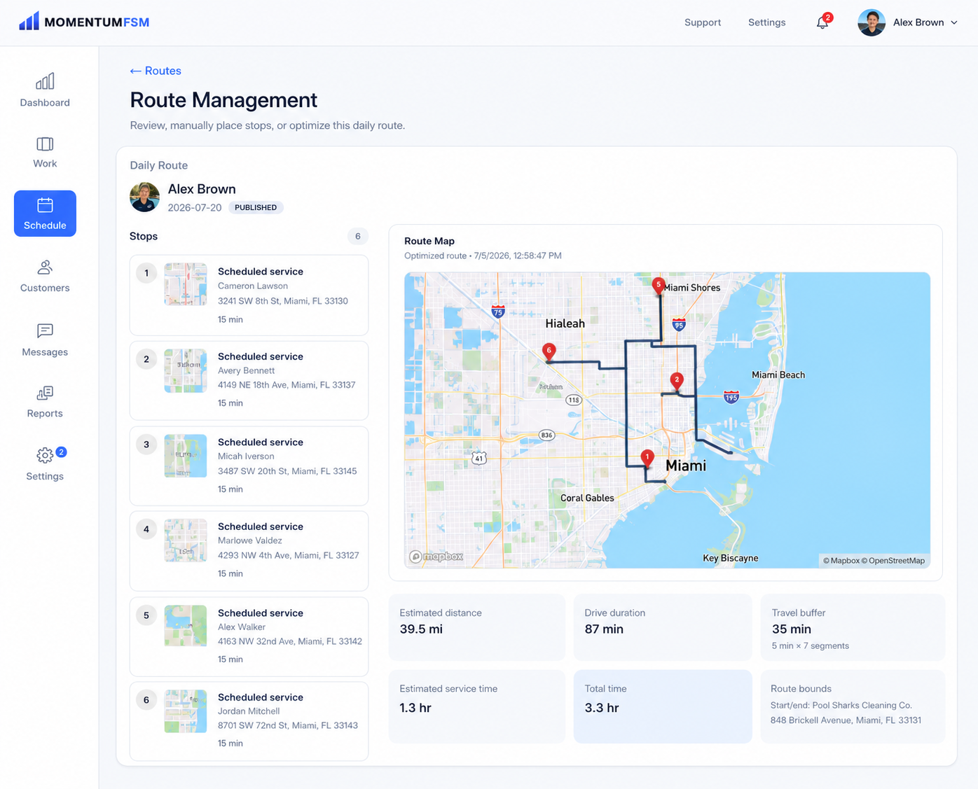 Job Management product screenshot